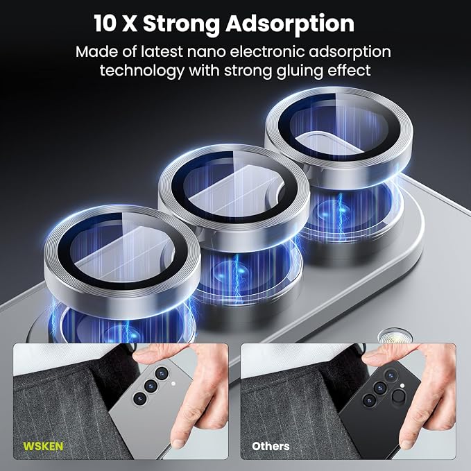 WSKEN for Z Fold 7 Camera Lens Protector Case Cover - Image 3