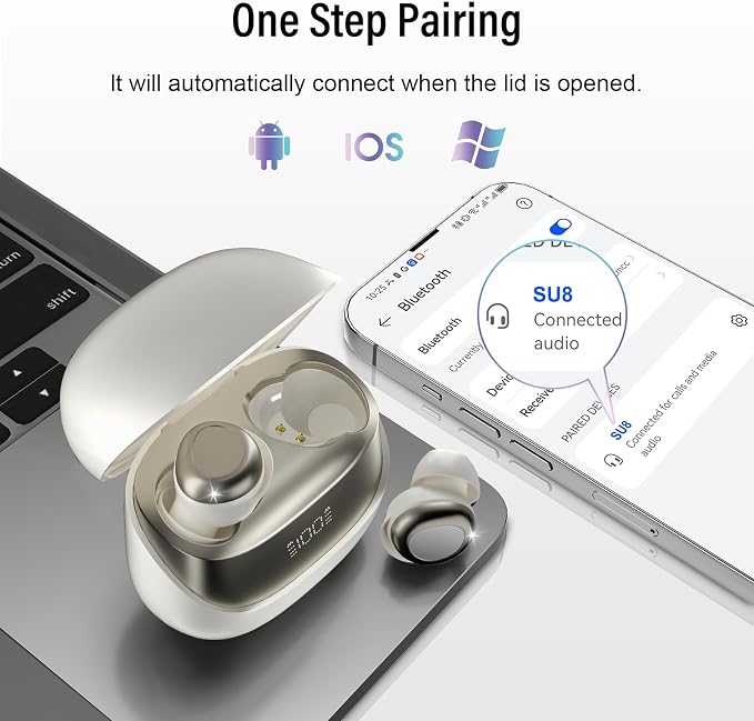 Sleep Earbuds Bluetooth 5.4 in Ear Light-Weight Headphones, Mini Sleep - Image 7