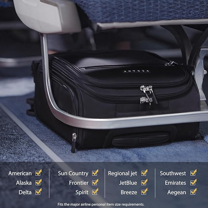 Verage Underseat Carry On Luggage - Image 3