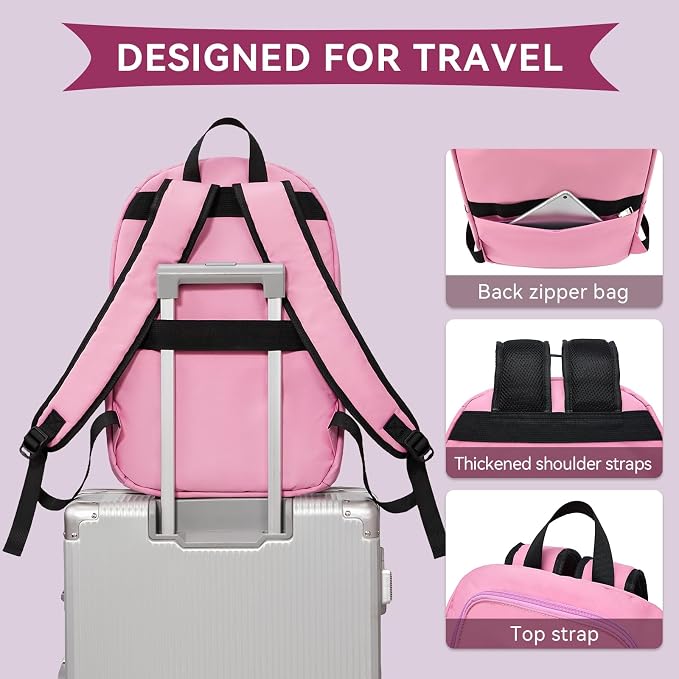 OMOUBOI Casual Daypacks Superbreak Backpack 14 inch Laptop Backpack - Image 7