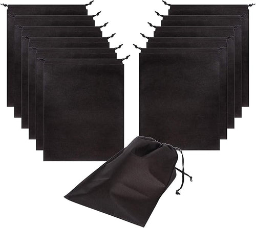 12 Pack Shoe Bags for Travel Non-Woven by DIOMMELL