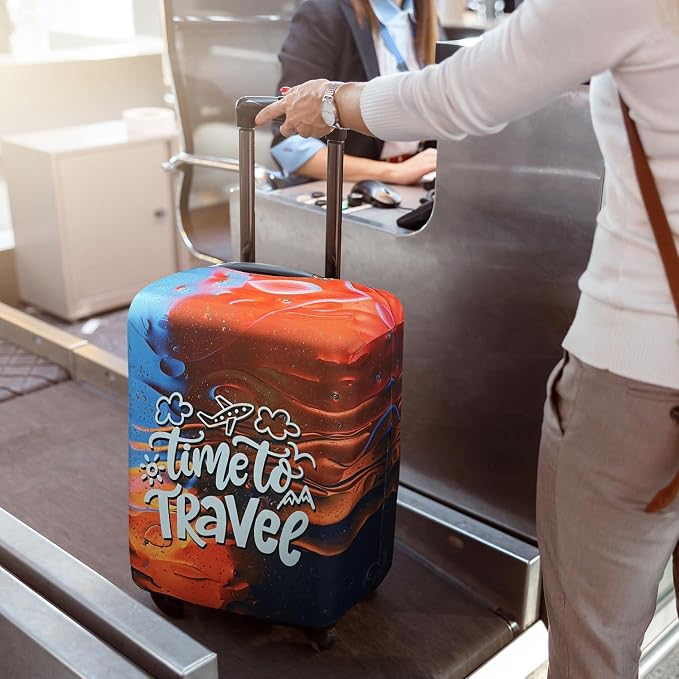 Explore Land Luggage Cover Suitcase Protector Fits 23-26 Inch Case - Image 6