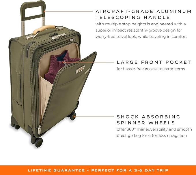Briggs & Riley Essential 22" Carry On Expandable Spinner - Image 8