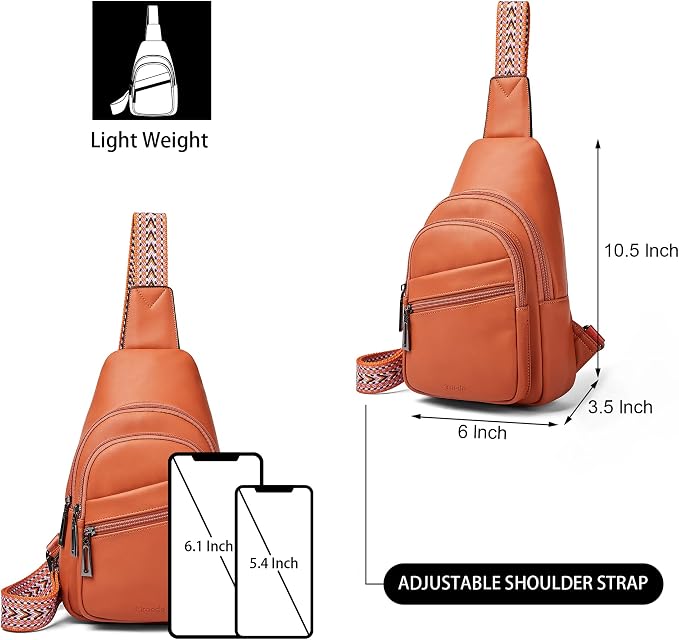 Sling Bag Crossbody Bags for Women Small Cross Body Bag Fanny Packs Chest Sling - Image 3
