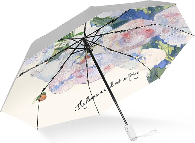 Cuby UV Sun Umbrella Compact Folding Travel Umbrella Auto Open and Close by CUBY