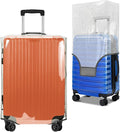 Clear Luggage Cover for 28 inch Suitcase Tsa Approved Thicken PVC Plastic by WelcomeToJZRSuitcase