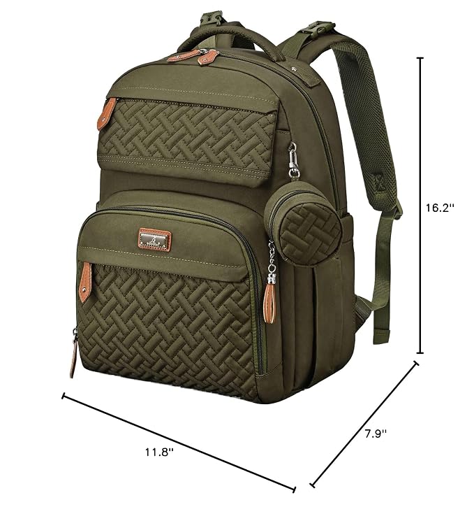 BabbleRoo Diaper Bag Backpack, Travel Backpack - Image 10