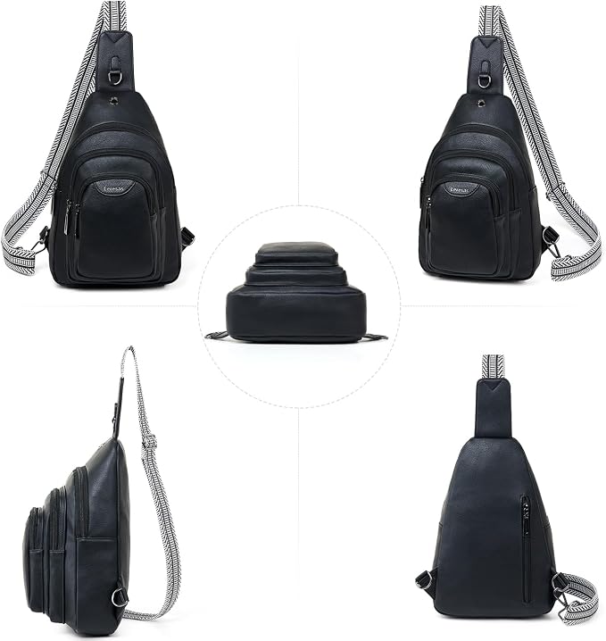 10L Crossbody Sling Bag for Women Men Anti Theft Cross Body Fanny Pack Belt Bag - Image 8