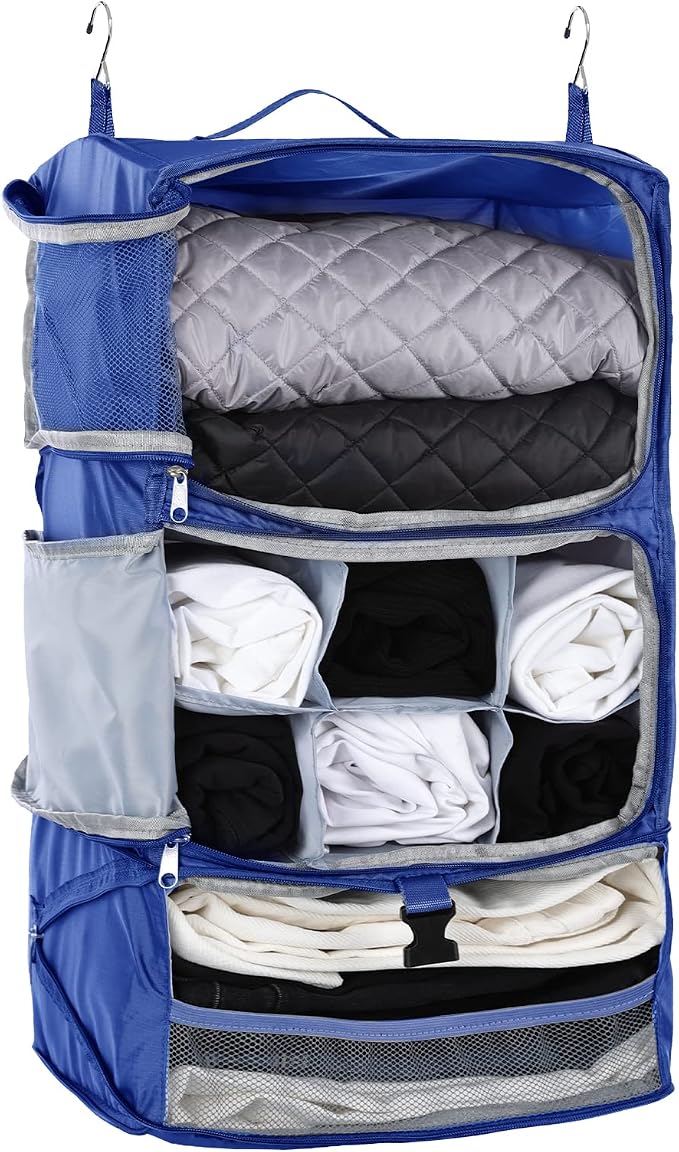 TABITORA Travel Portable Hanging Shelves Closet Organizer Packing Luggage by TABITORA%EF%BC%9ANewStart%EF%BC%8CNewLife