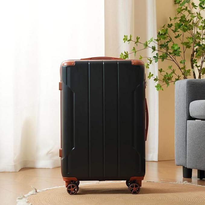 Merax Luggage Sets 3 Piece Hardshell 8 Spinner Wheels Lightweight Suitcase - Image 7