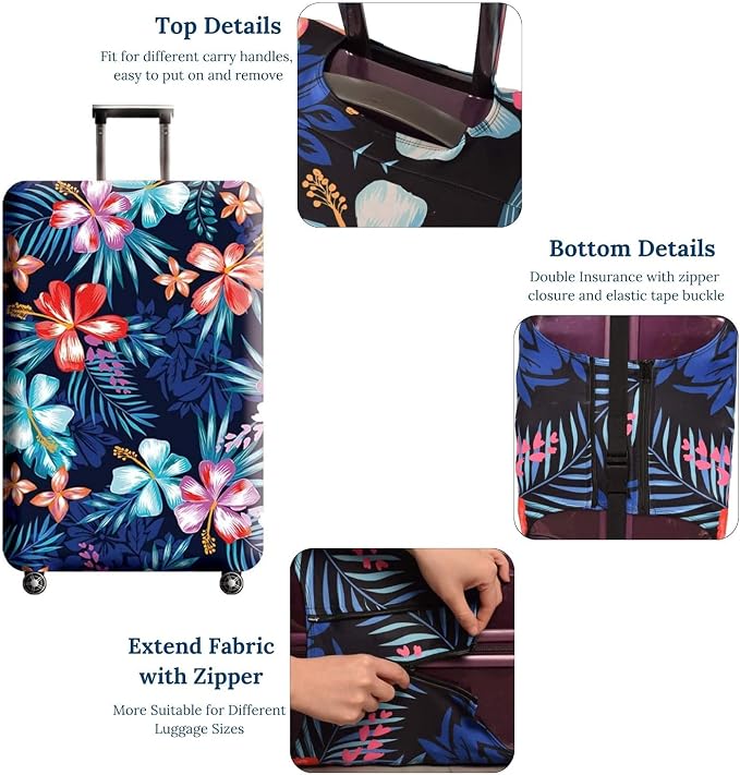 Suitcase Cover, Carry on Luggage Cover Protector - Image 2