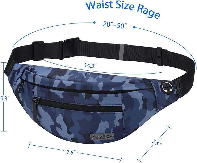 MAXTOP Large Crossbody Fanny Pack - Image 4
