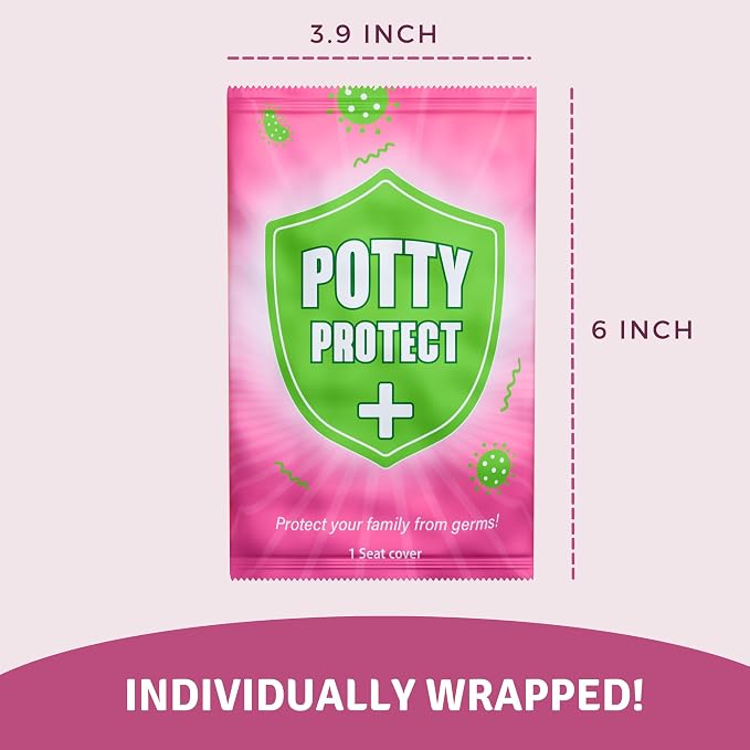 20 Pack Extra Large Disposable Toilet Seat Cover – Toddler Toilet Covers - Image 7
