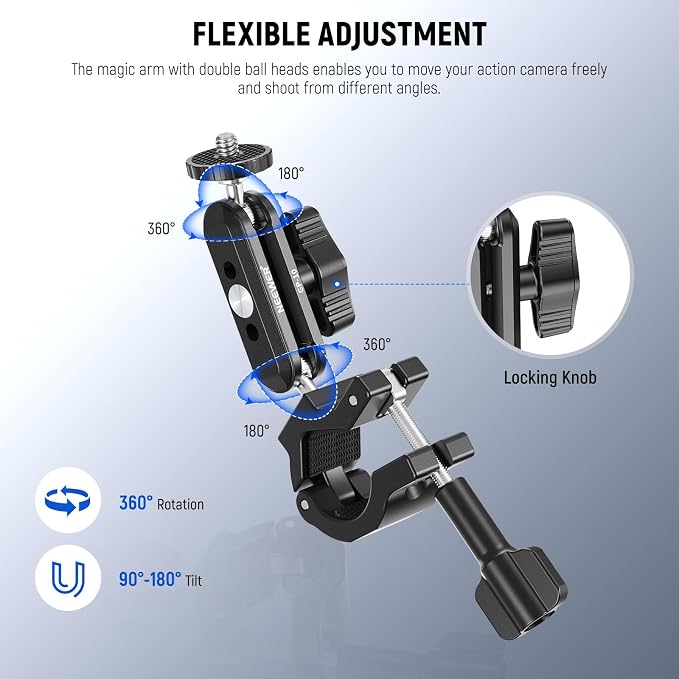 NEEWER Action Camera Pole Mount - Image 3