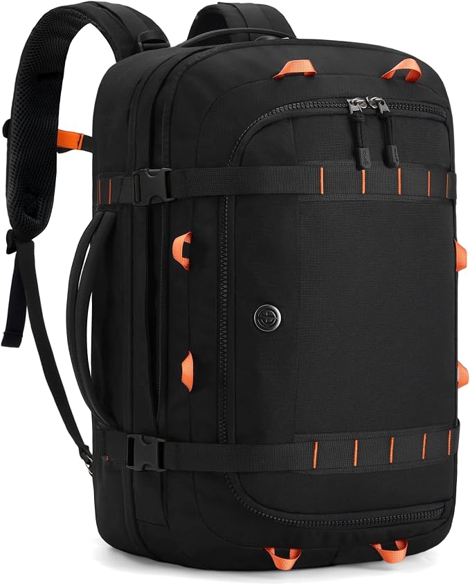 Tolaccea Travel Laptop Backpack, TSA Flight Approved Carry On Travel Duffel by Tolaccea