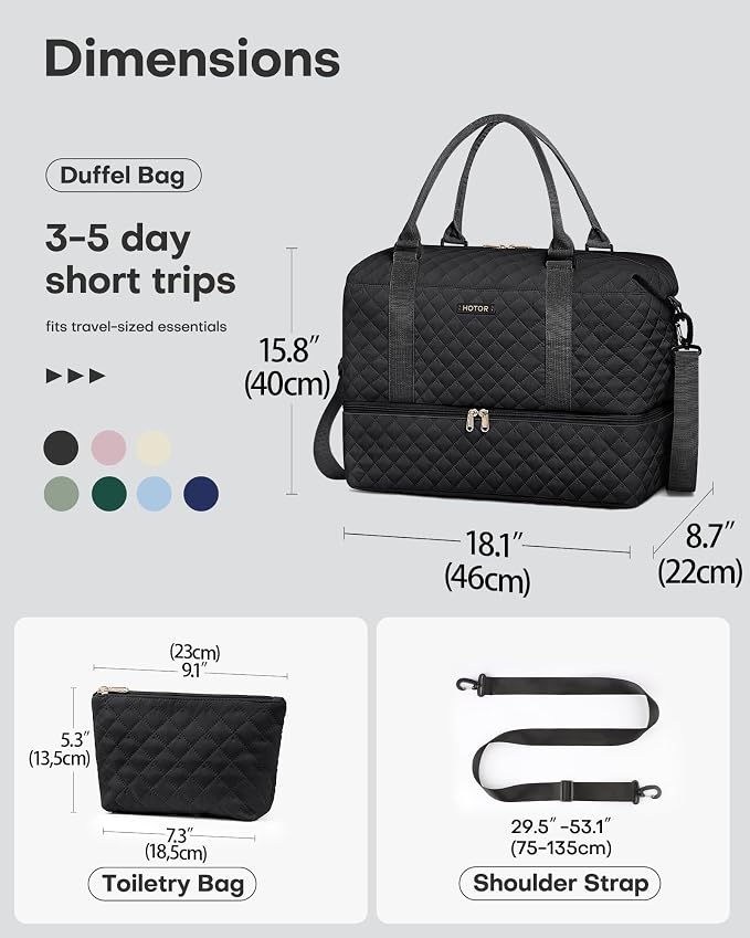 HOTOR Travel Duffel Bag - Image 3