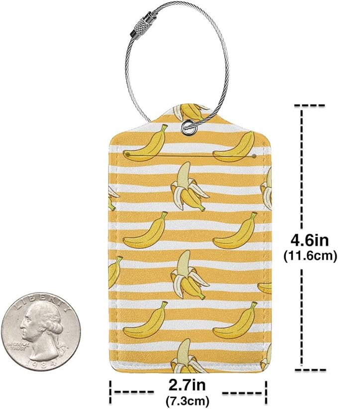 2 Packs Bananas Crew Luggage Tag - Image 4