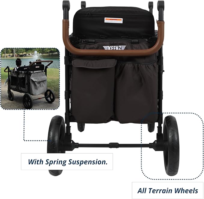 Keenz VYOO Stroller Wagon with Canopy - Image 8