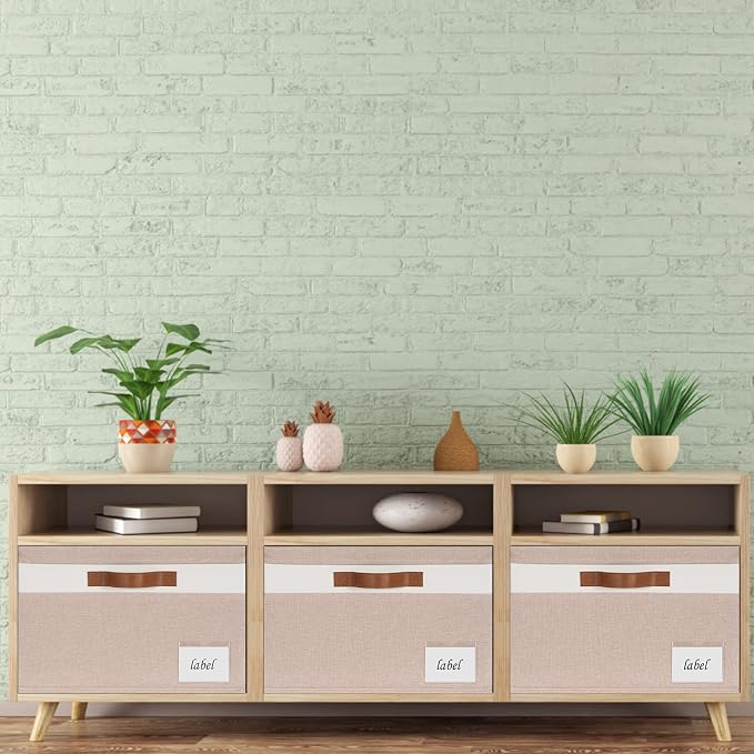 Large Storage Bins with Lids, Foldable Fabric Storage Baskets with Lids - Image 6