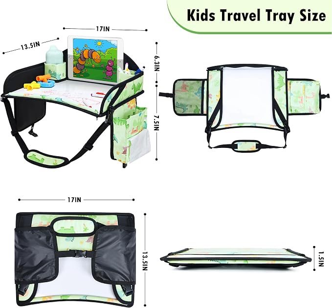 Kids Travel Tray, Car Seat Tray - Image 7