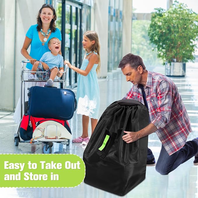 Car Seat Bags For Airplane Travel, Durable Carseat Cover For Air Travel Car - Image 6