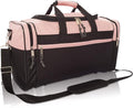 DALIX 17" Blank Duffle Bag Duffel Bag Travel Size Sports Durable Gym Bag by Dalix