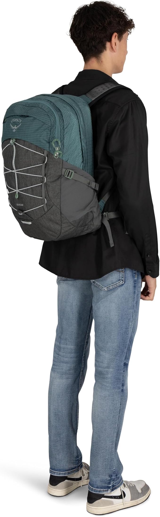 Osprey Quasar 26L Commuter Backpack, Alpaca Tan/Latte Brown Heather - Image 11