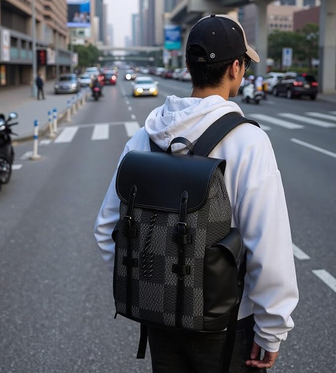 KingTo Laptop Backpack for Men Luxury Anti-Theft Travel Backpack Casual - Image 6