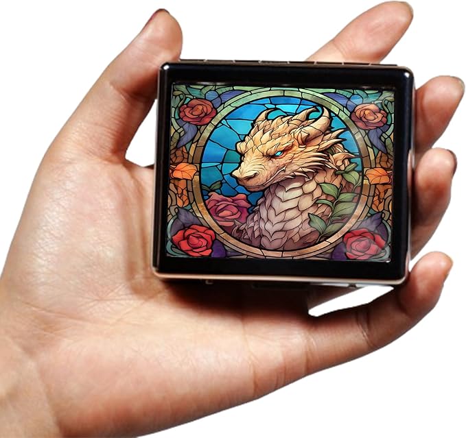 Silver Vintage Pill Box 7 Day Metal Pill Box - Image 2