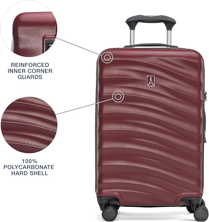 Travelpro Maxlite Air V2 Hardside Expandable Carry on Luggage, 8 Spinner Wheels - Image 3
