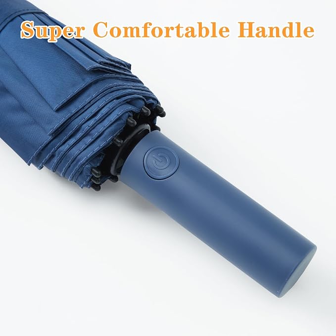 Large Double-Ribs Umbrella Automatic Folding Umbrella - Image 2