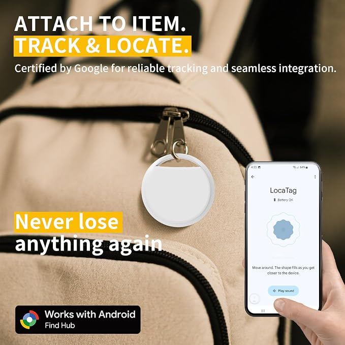Android Air Tracker Tag for Luggage Tracker Tags Works - Image 5