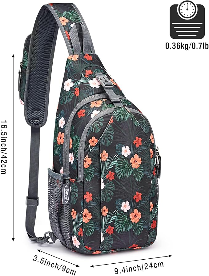 G4Free Sling Bag RFID Blocking Sling Backpack Crossbody Chest Bag Daypack - Image 3