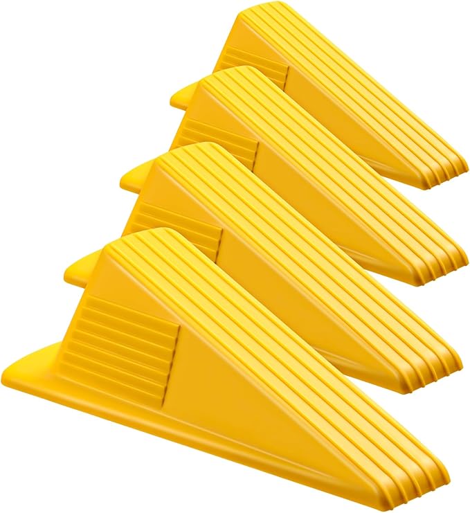 Frienda 4 Pcs Jumbo Door Stoppers Heavy Duty Door Stopper Tall up to 2inch Tall by Frienda