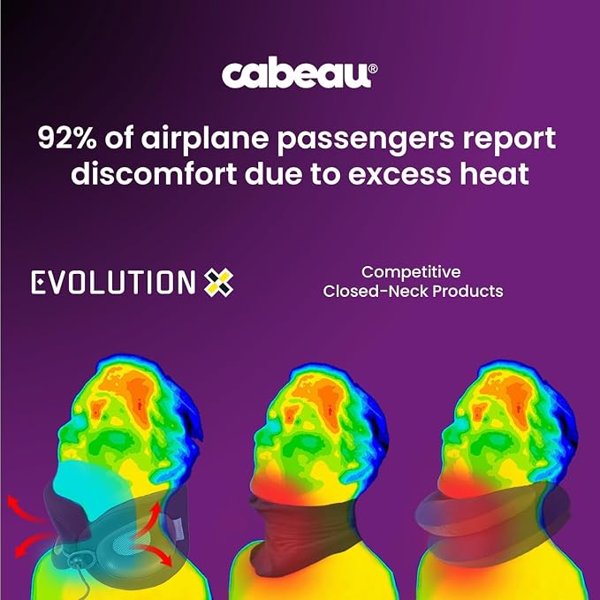 Cabeau Travel Pillow for Long Flights – Evolution X - Image 8