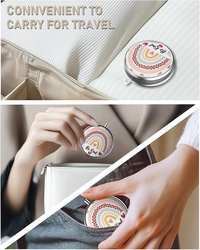 Pill Box, 3 Compartment Portable Travel Medicine Box - Image 7