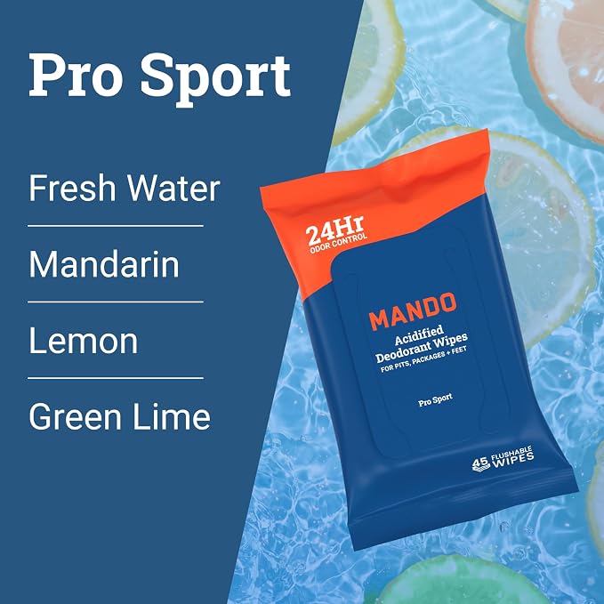 Mando Deodorant Wipes - Image 3