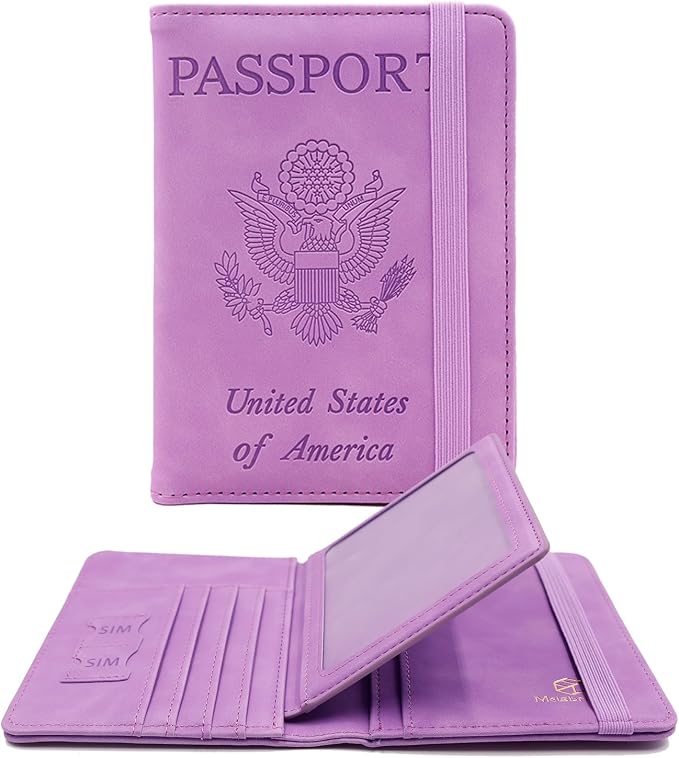 Melsbrinna RFID Passport Holder by Melsbrinna
