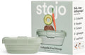 STOJO Collapsible Sandwich Box – 24oz, Reusable Food Storage Container by stojo