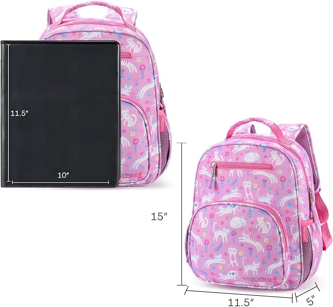 mibasies Girls Backpack 5-8: Lightweight Kids Backpacks - Image 5