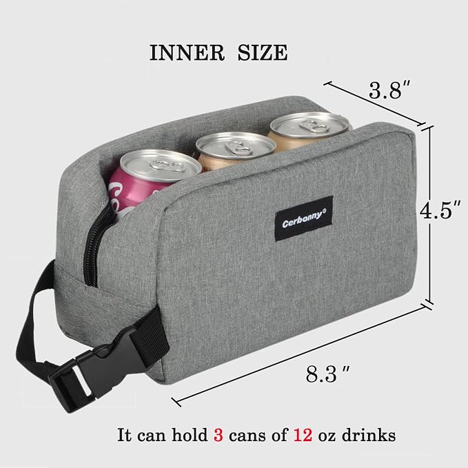Cerbonny Small Cooler Bag Freezable Lunch Bag - Image 2