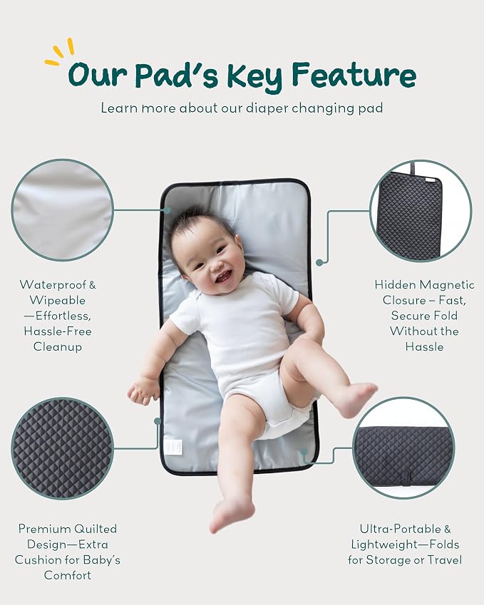 Diaper Changing Pad Portable - Image 3