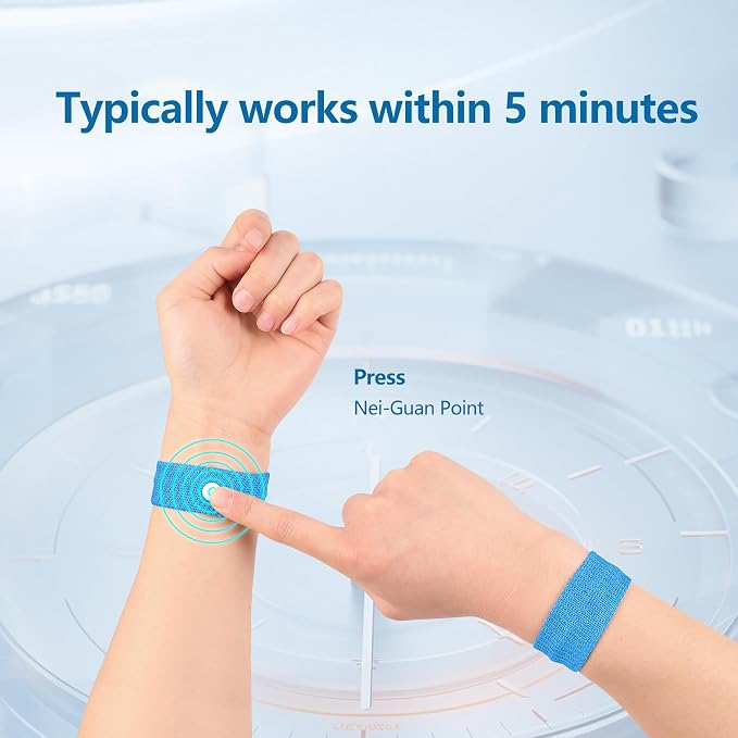Motion Sickness Wristband, Anti-Nausea Acupressure Wrist Band - Image 6