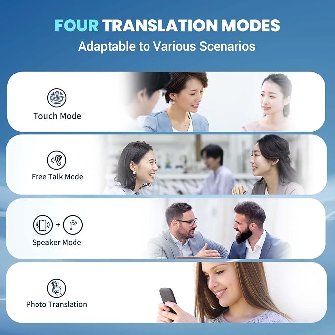AI Translator Earbuds Translation Earbuds Real-Time 98% Accuracy 0.5s Response - Image 4
