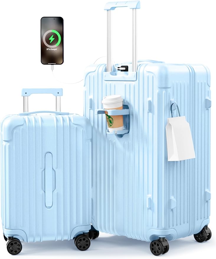 Krute Luggage Sets 2 Piece Suitcase by Krute