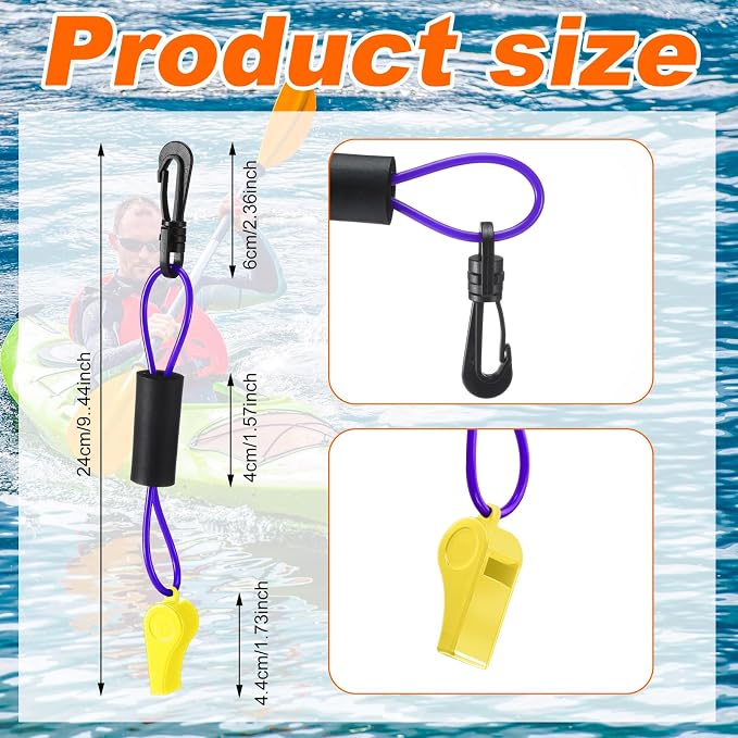 Whistle with Lanyard for Safety Boat Whistle Coast Guard Approved Float Boat - Image 2