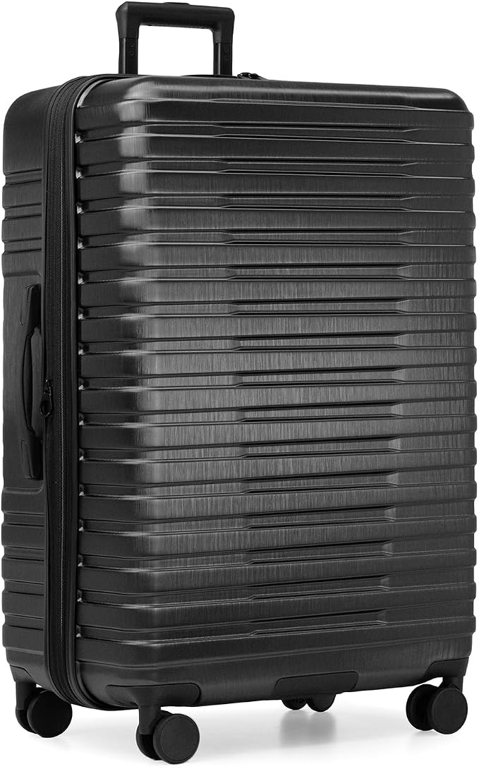 U.S. Traveler Boren Polycarbonate Hardside Rugged Travel Suitcase Luggage by USTraveler