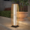 Grand patio Outdoor Floor Lamp Solar Powered Lantern Waterproof Wicker Boho by GrandPatio