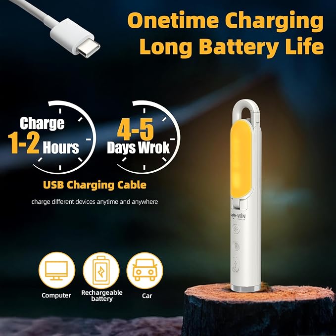 LED Camping Lantern, Rechargeable Emergency Light - Image 3