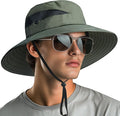 NPQQUAN Ponytail Sun Bucket Hats by NPQQUAN